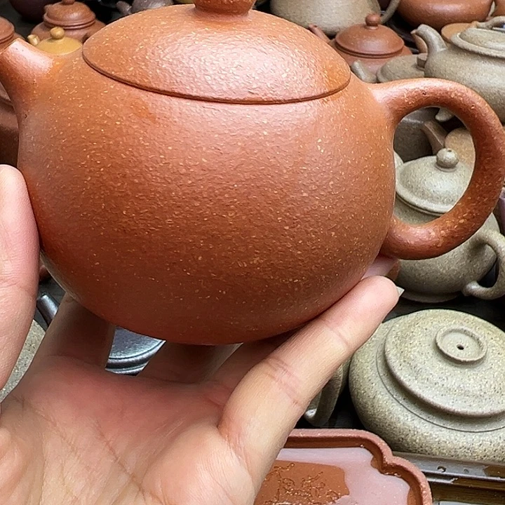 茶壶紫砂西施红降坡