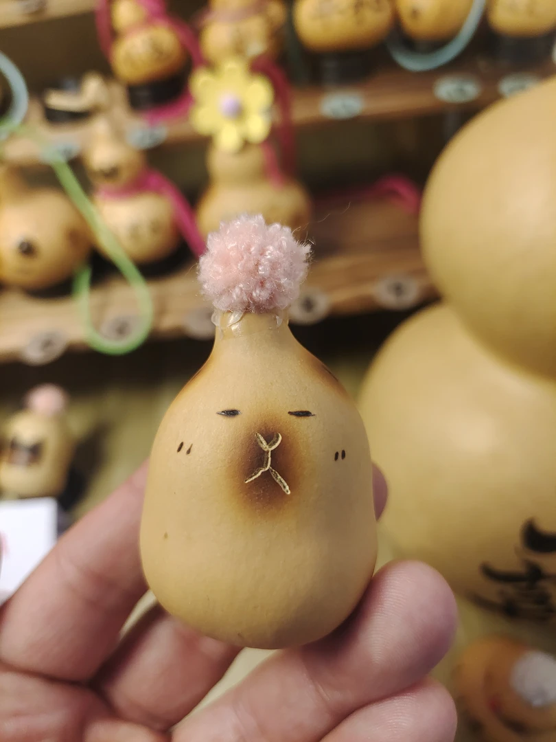 手创葫芦挂件（卡皮巴拉）