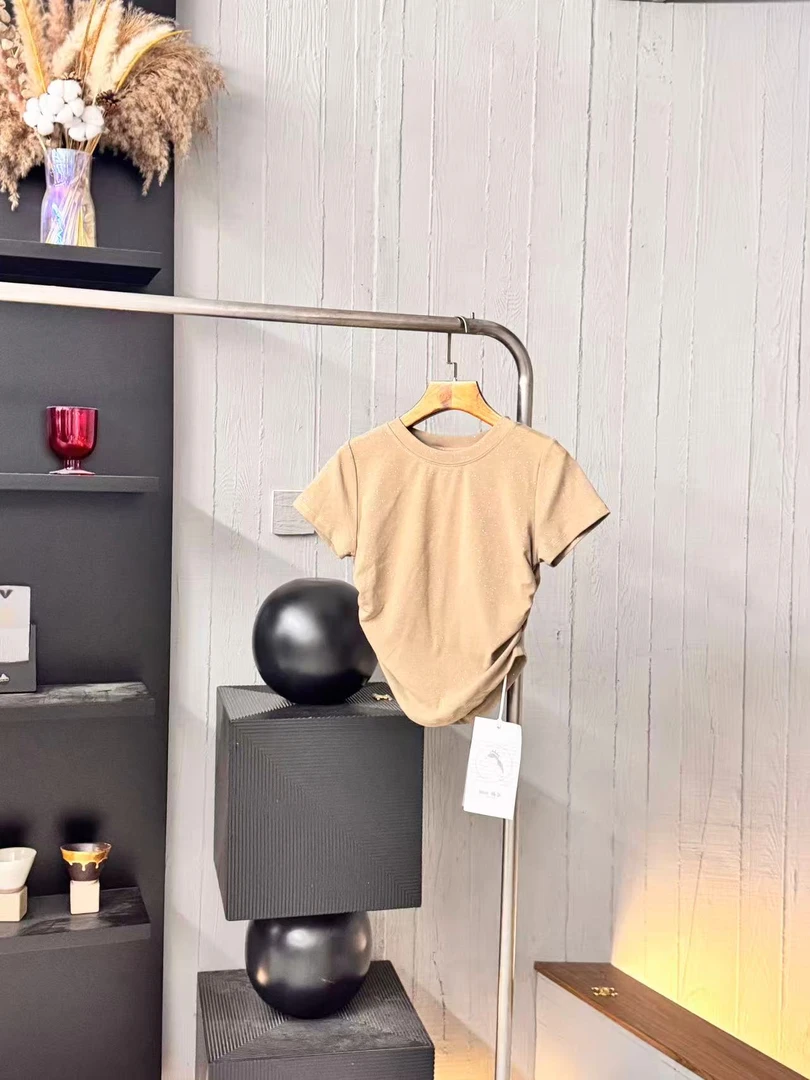 小妳XiaoNi———（夏款褶皱T恤2321244）