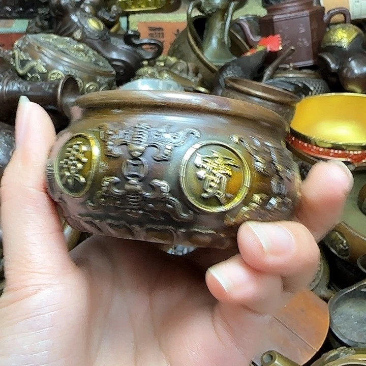 铜材质文玩客厅家具摆件