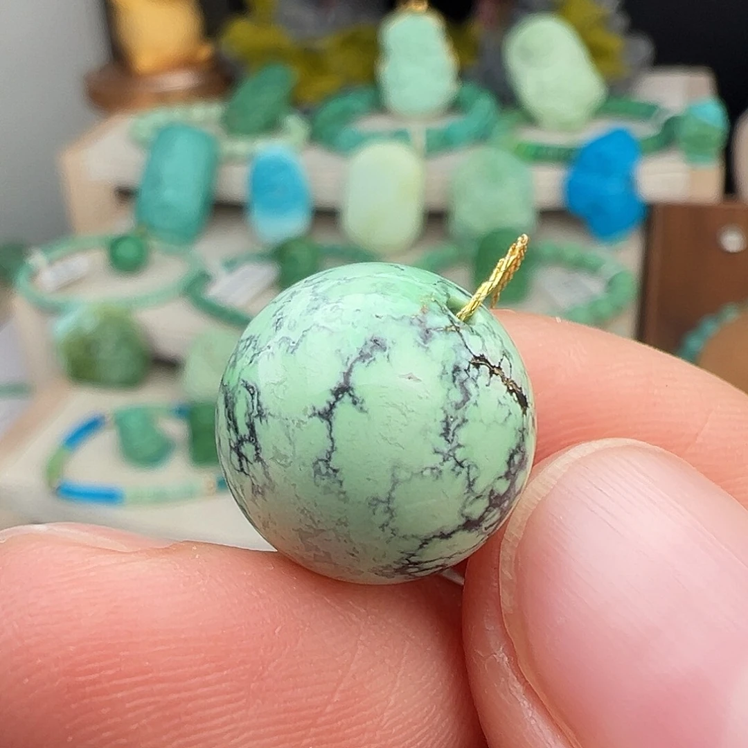 绿松石未镶嵌主播万珍