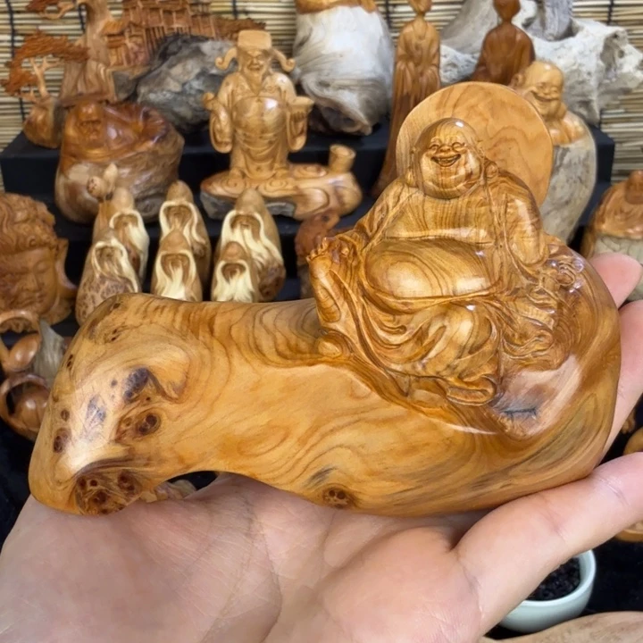 柏木（崖柏）手把件
