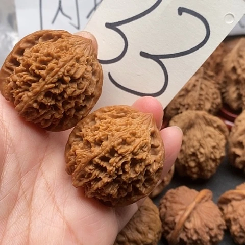 桃核吊坠39满天星核桃