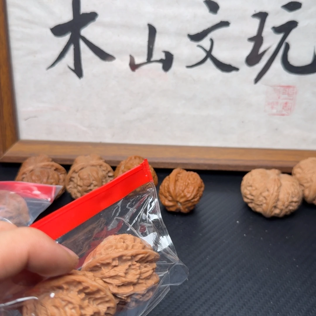 只***逛吊坠文玩核桃38盘山三棱
