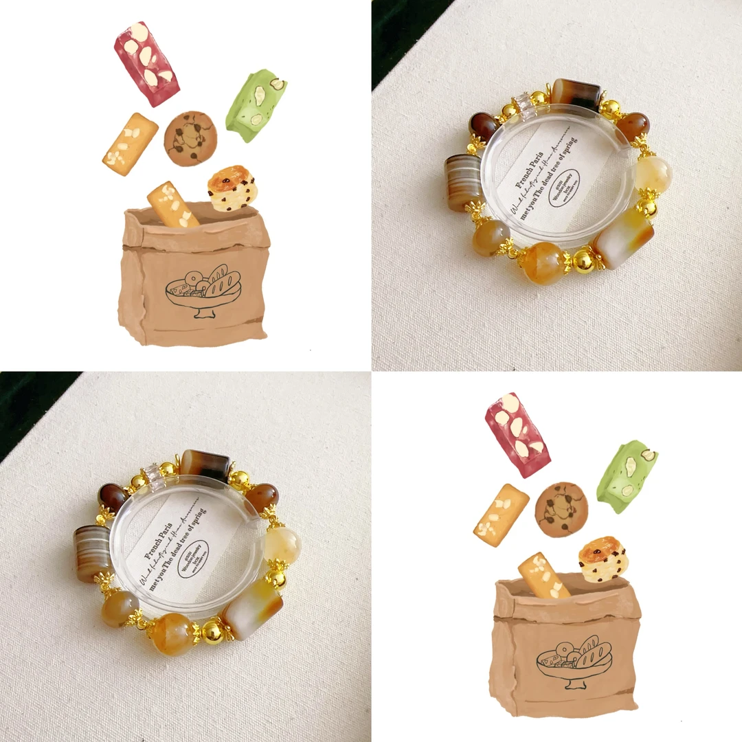 【牛轧糖】DIY高奢气质手串多样性发一