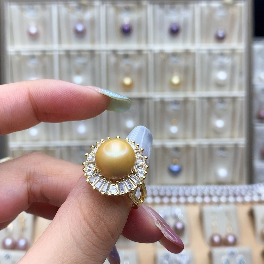 合金淡水珍珠颈饰