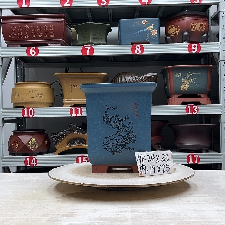 紫砂花盆紫砂花盆