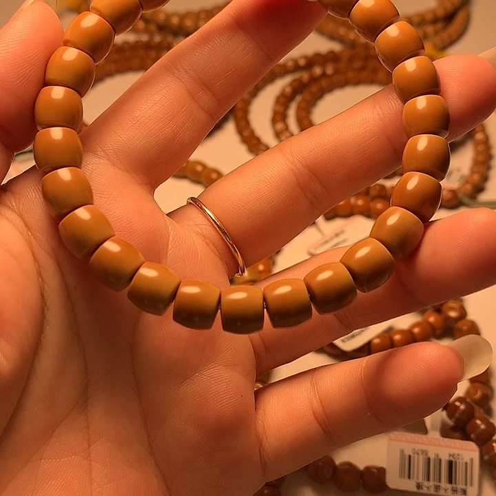 吊坠橄榄核核尖手串