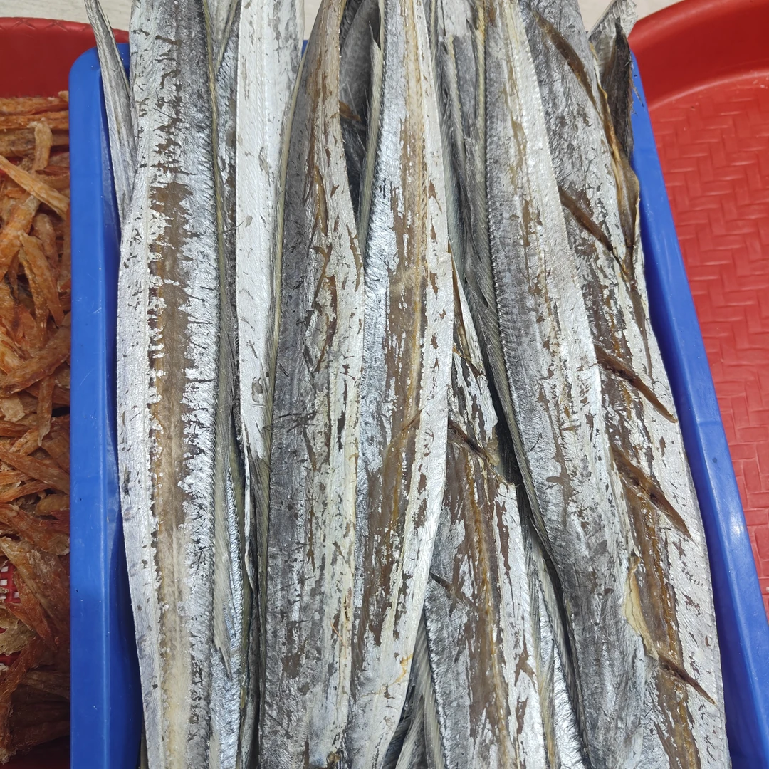 广东汕尾渔民自晒咸香海马宫带鱼干咸鱼干美味可口带鱼脯鱼干微咸