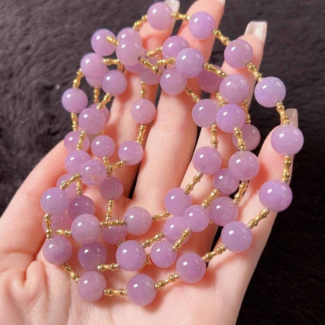 翡翠18K金镶嵌颈饰签收后24小时鉴赏期，过时不退