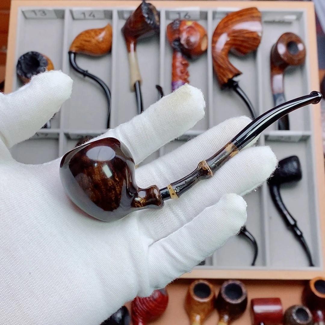 圣鲸手作石楠木烟斗