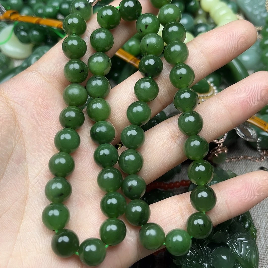 和田玉（碧玉）未镶嵌颈饰