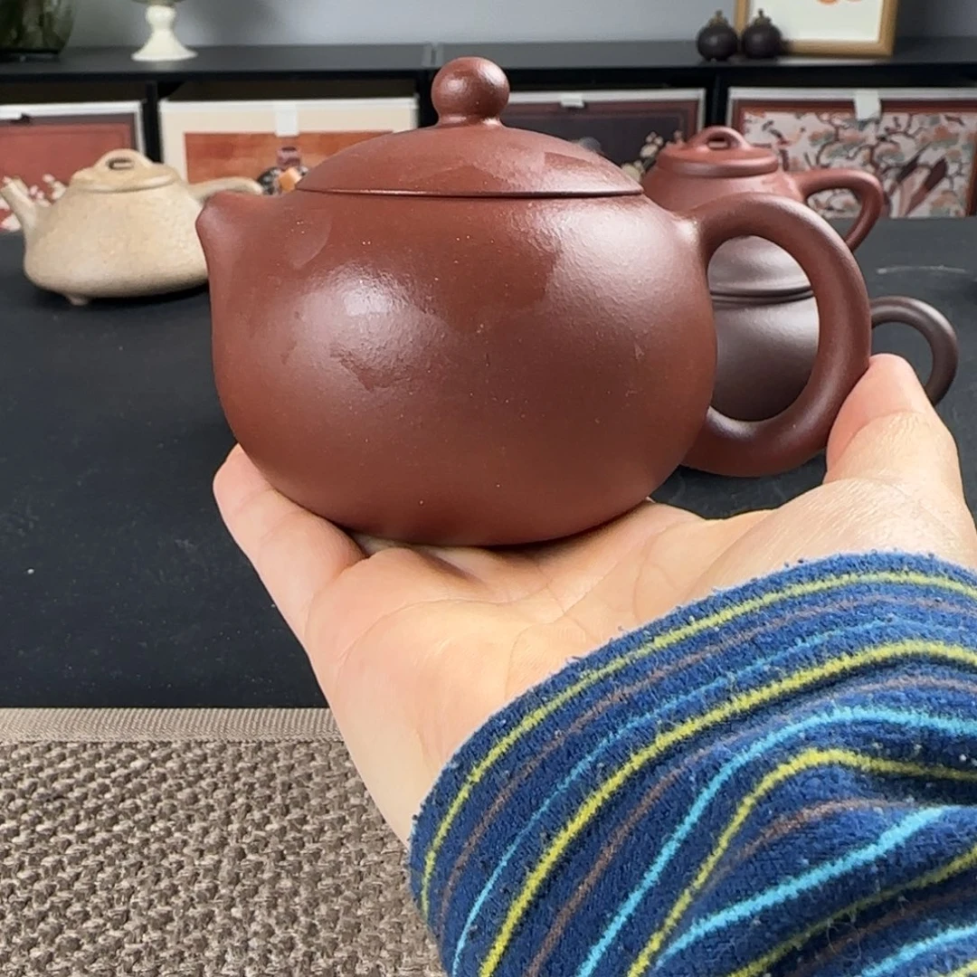 紫砂茶壶微瑕西施