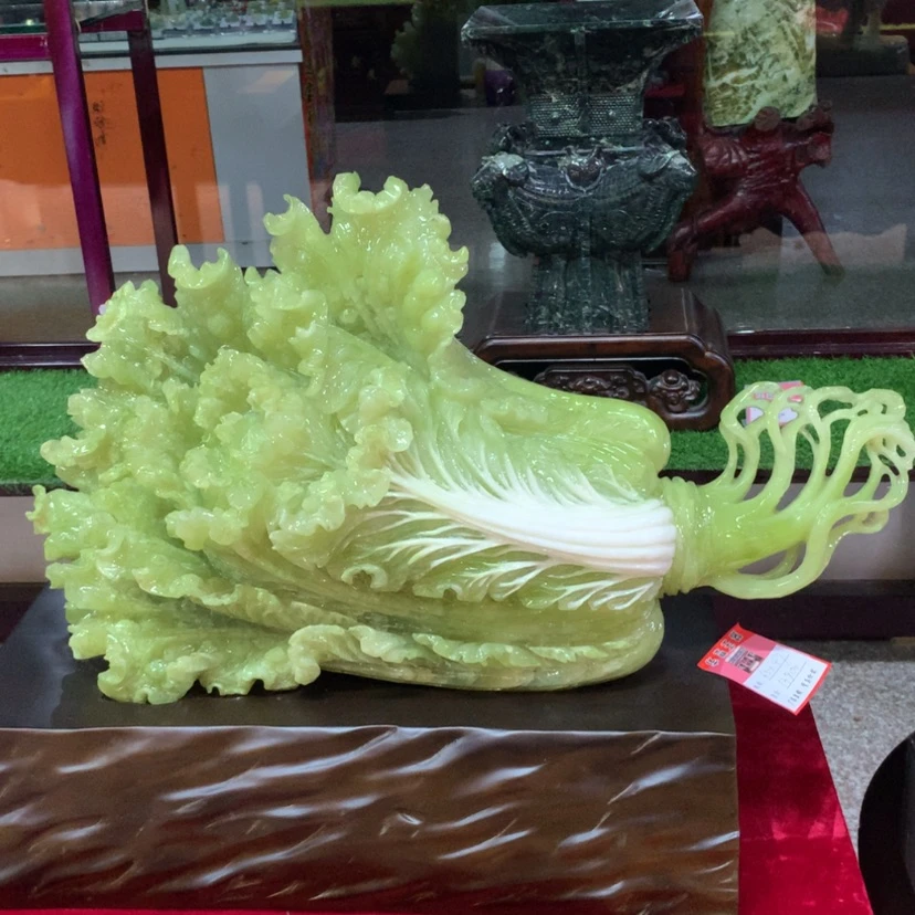 【闪购商品】未镶嵌蛇纹石玉摆件覆膜