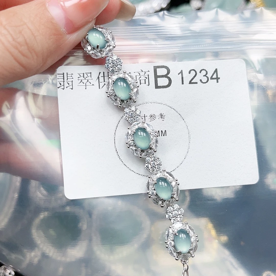 翡翠颈饰未镶嵌翡翠1234