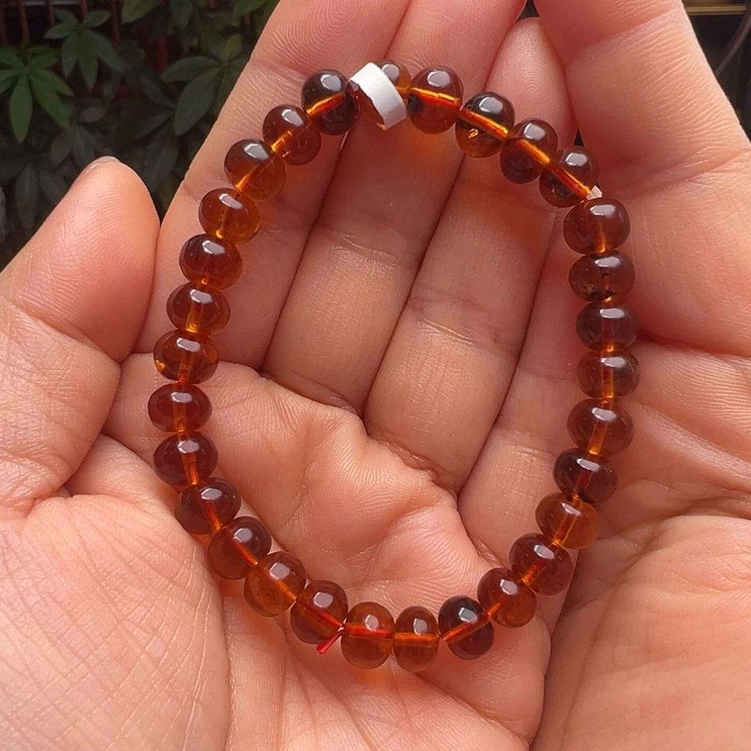 琥珀未镶嵌裸石抚顺琥珀10599七