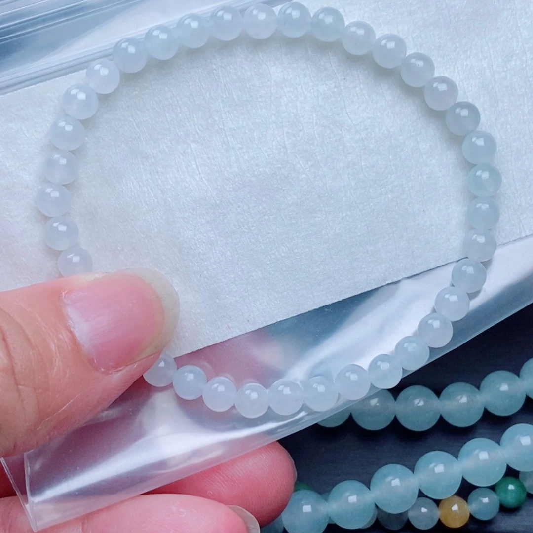 定制翡翠未镶嵌翡翠定制手链