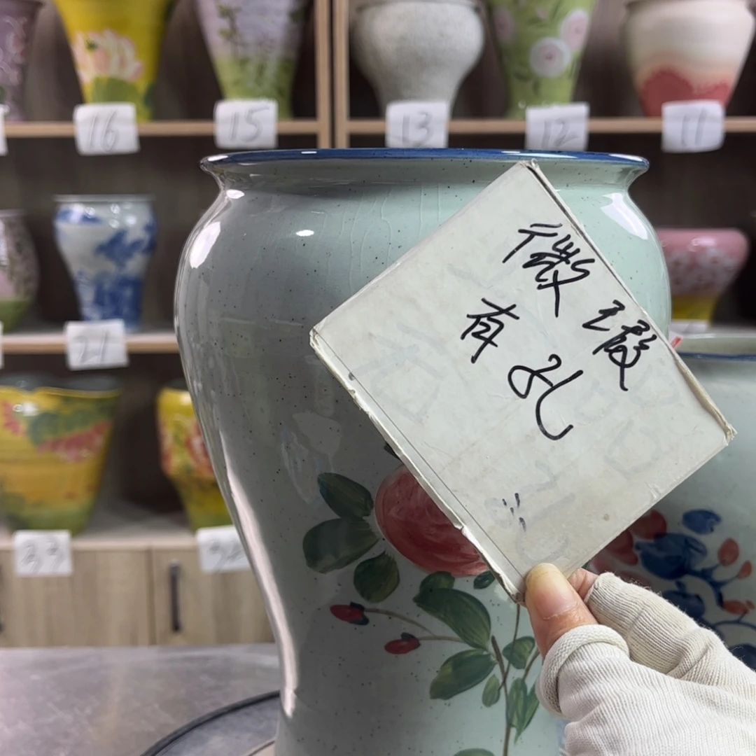 景德镇陶瓷花盆花盆