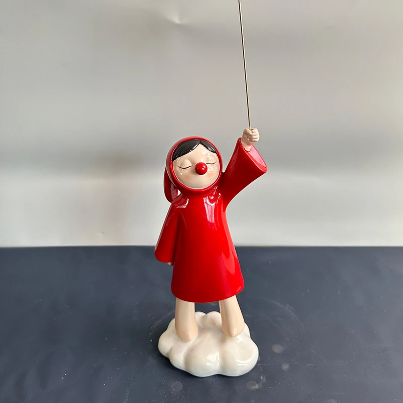 女孩摆件，轻奢可爱摆件