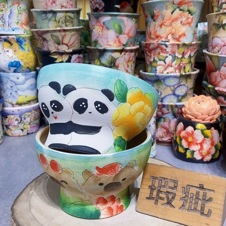 景德镇艺术手绘作品