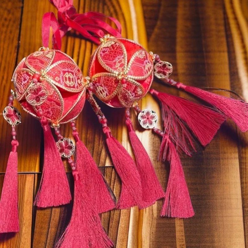 「节日结婚伴手礼物」广西壮族特产纯手工绣球 婚庆礼礼品吉祥物