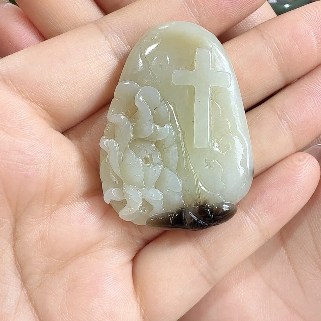 颈饰未镶嵌和田玉