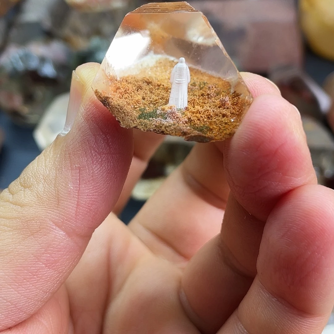 珠宝半成品水晶未镶嵌