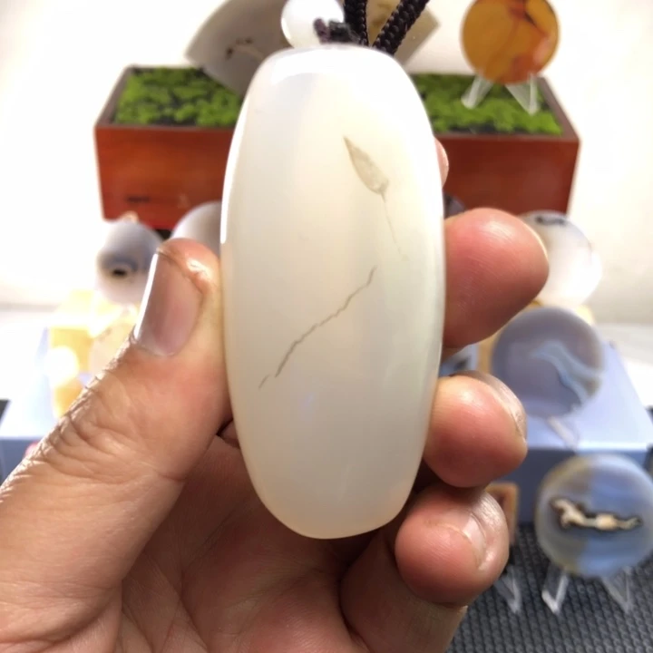 玛瑙/玉髓合金颈饰