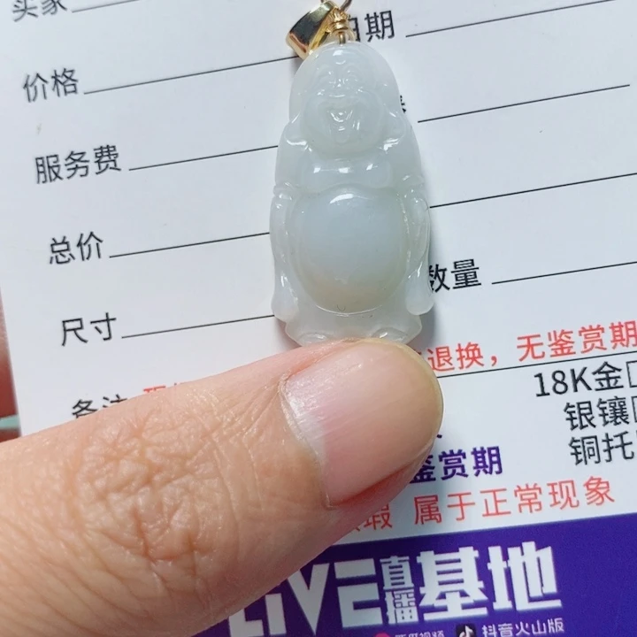 翡翠未镶嵌颈饰天然A货翡翠