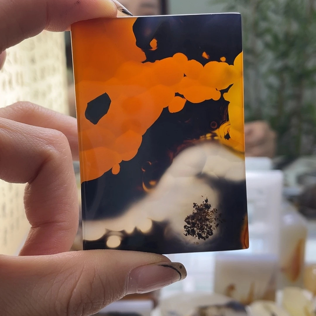 无***相玛瑙/玉髓未镶嵌珠宝奇石