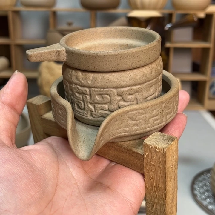 壶老段烧陶瓷茶器