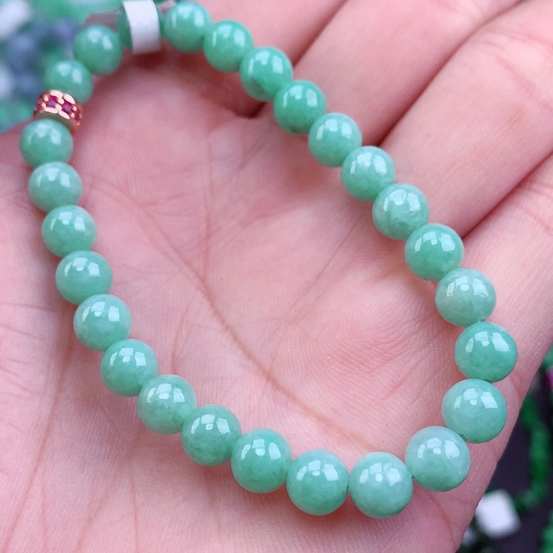 未镶嵌手链翡翠手串