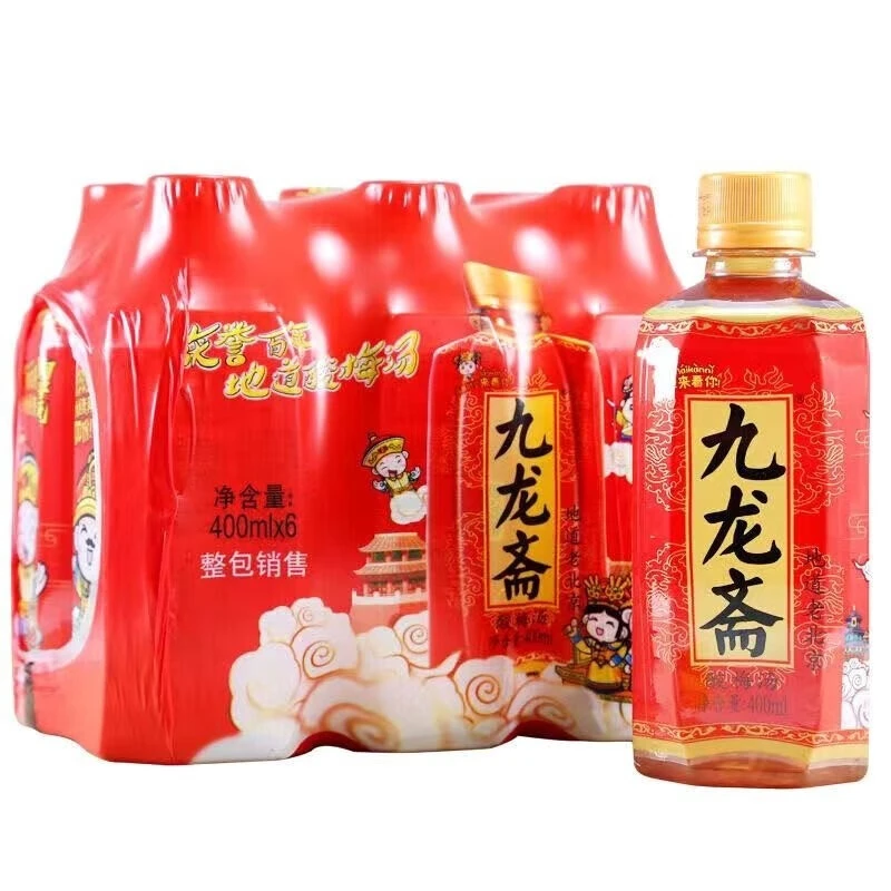 九龙斋桂花酸梅汤 地道老北京风味400ml*6瓶装