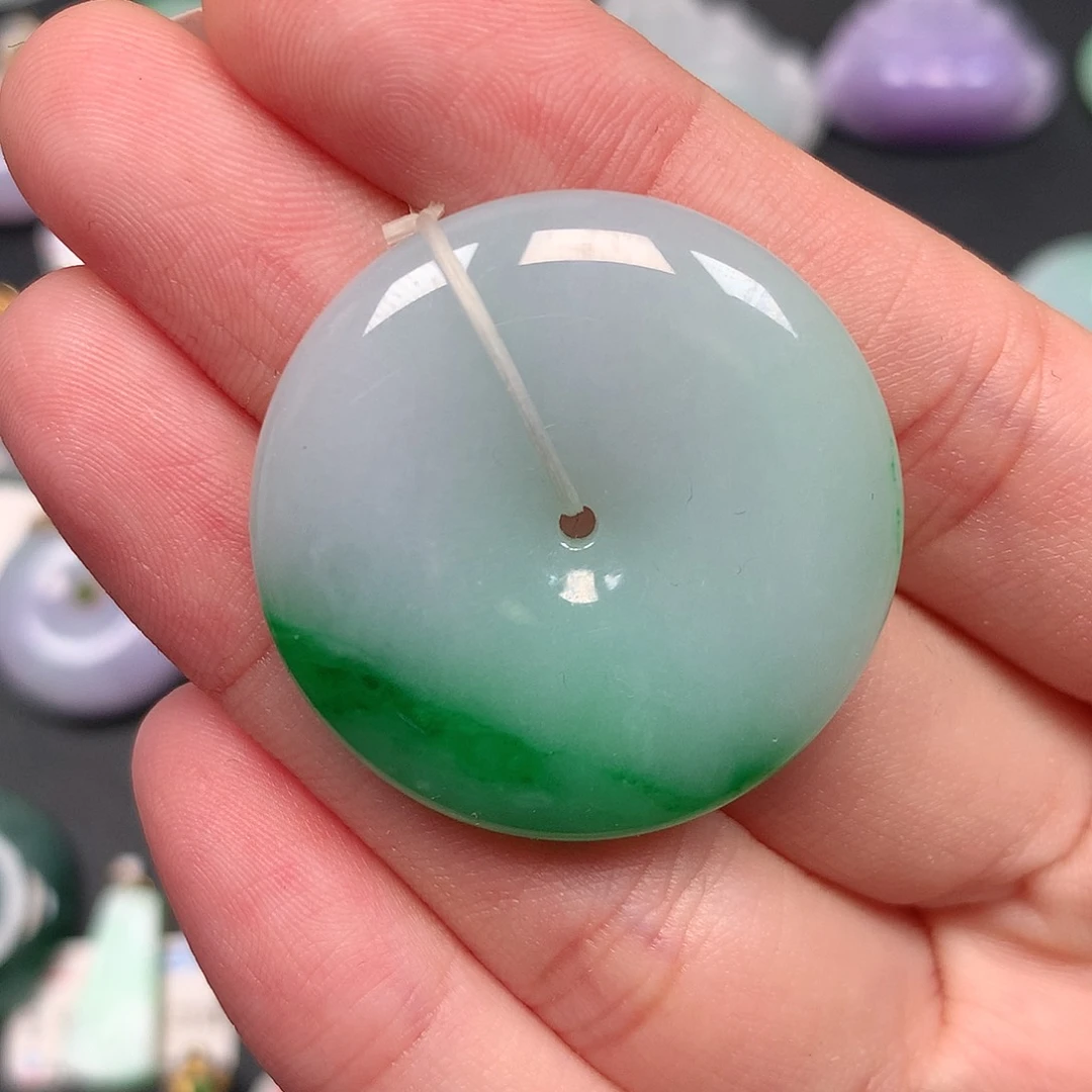 颈饰未镶嵌翡翠翡翠吊坠