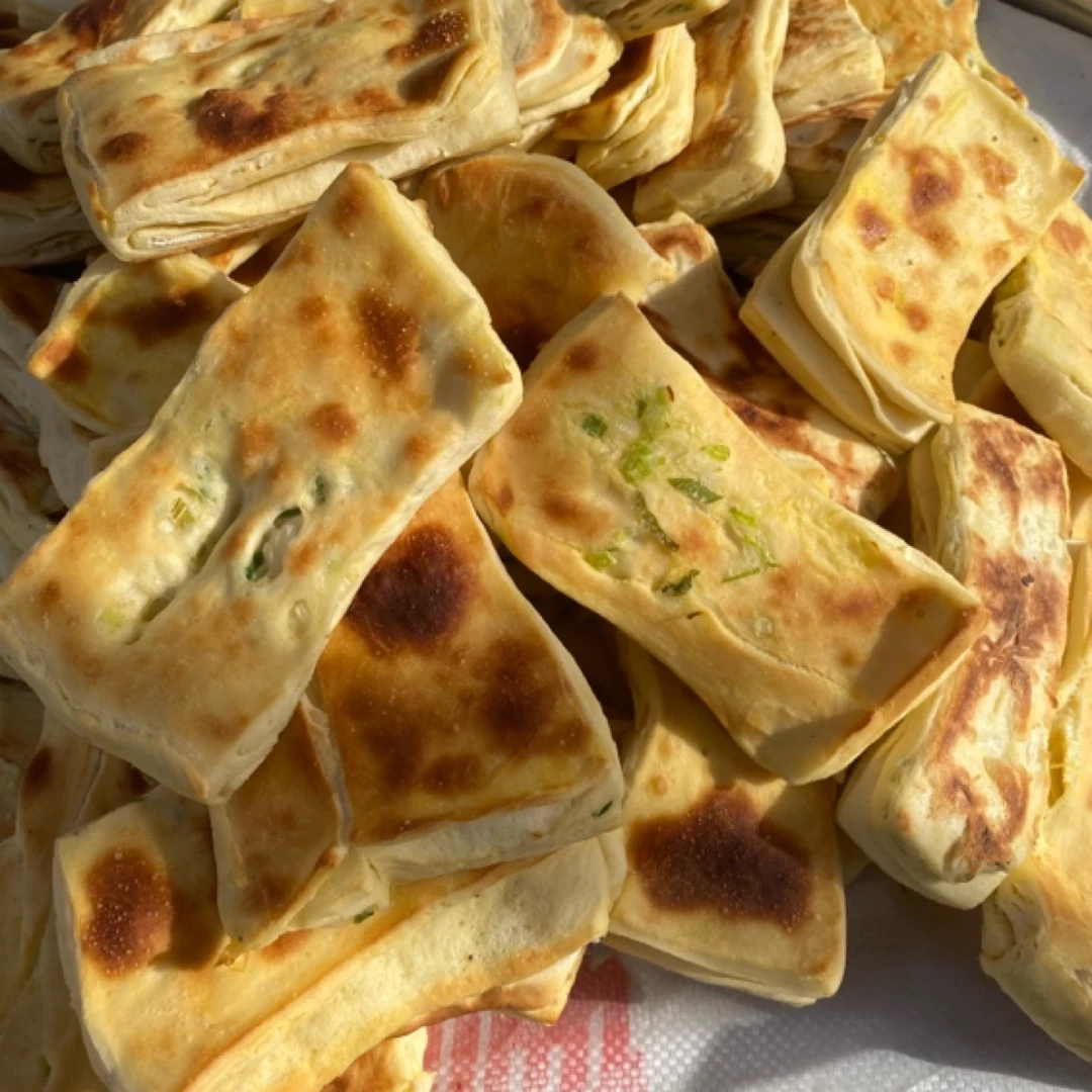 【赶集 帮买代购】农村大集特色葱花饼