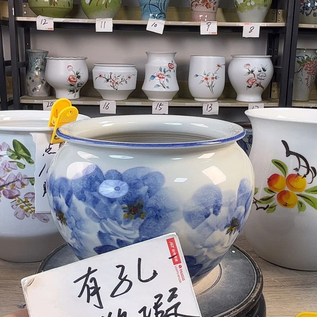 罐1xc景德镇陶瓷花盆