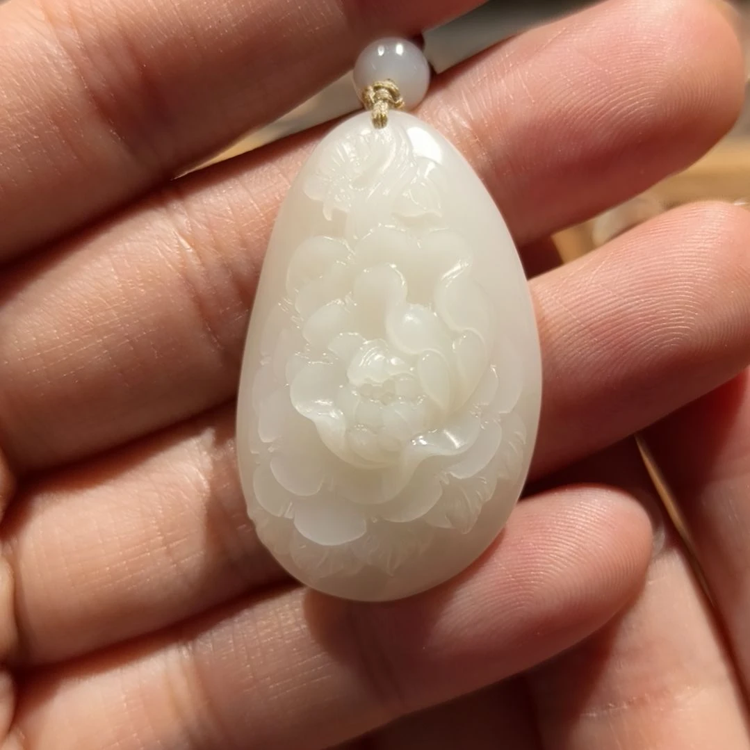 和田玉（白玉）未镶嵌颈饰