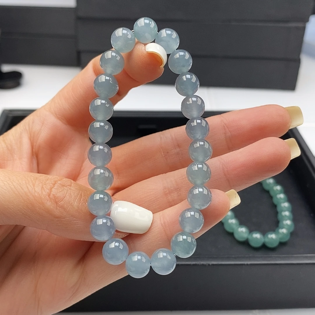 踽***踽翡翠未镶嵌手链散珠多样性自选