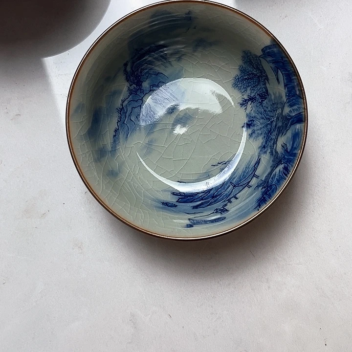青花山水普洱杯jj