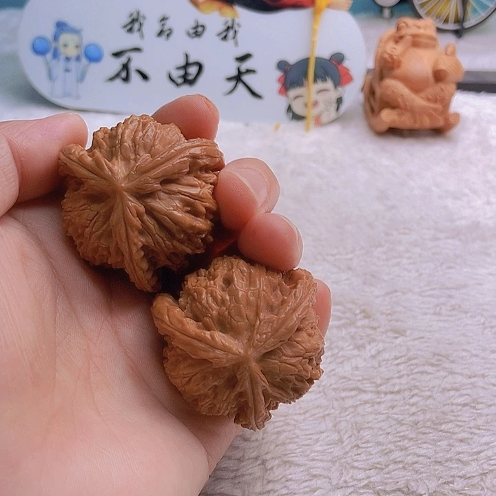 吊坠文玩核桃博****工三棱