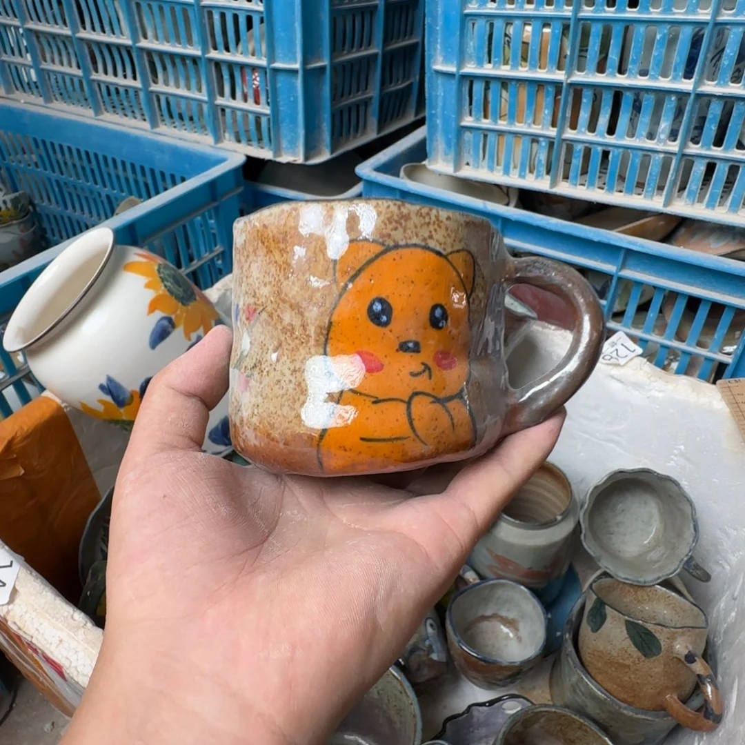 景德镇釉下彩陶瓷瑕疵慎拍292