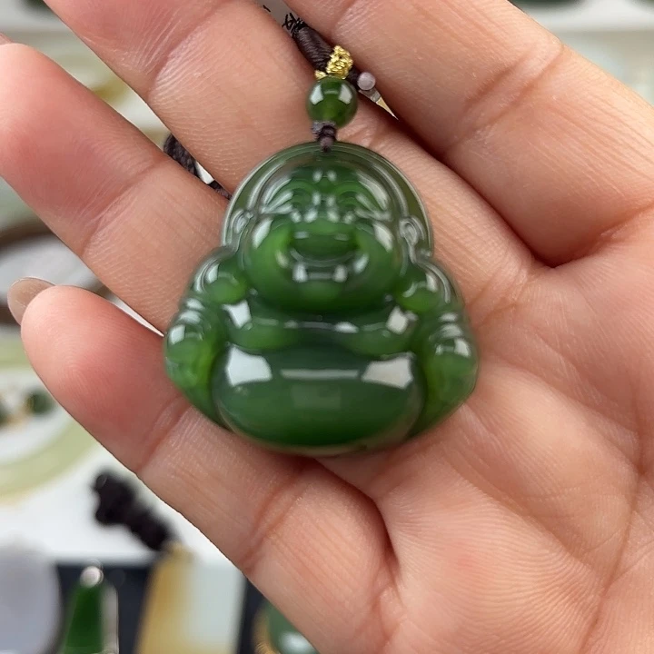 和田玉（碧玉）未镶嵌颈饰