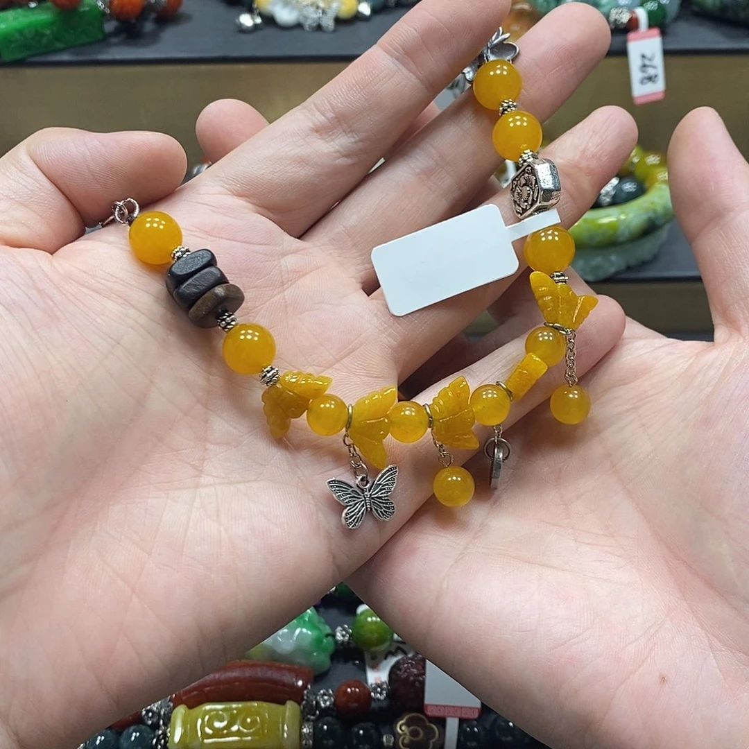 未镶嵌手链翡翠手链