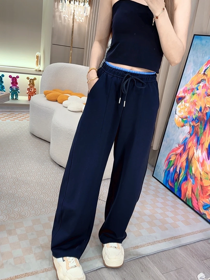 时尚百搭显瘦直筒休闲垂感洋气休闲裤