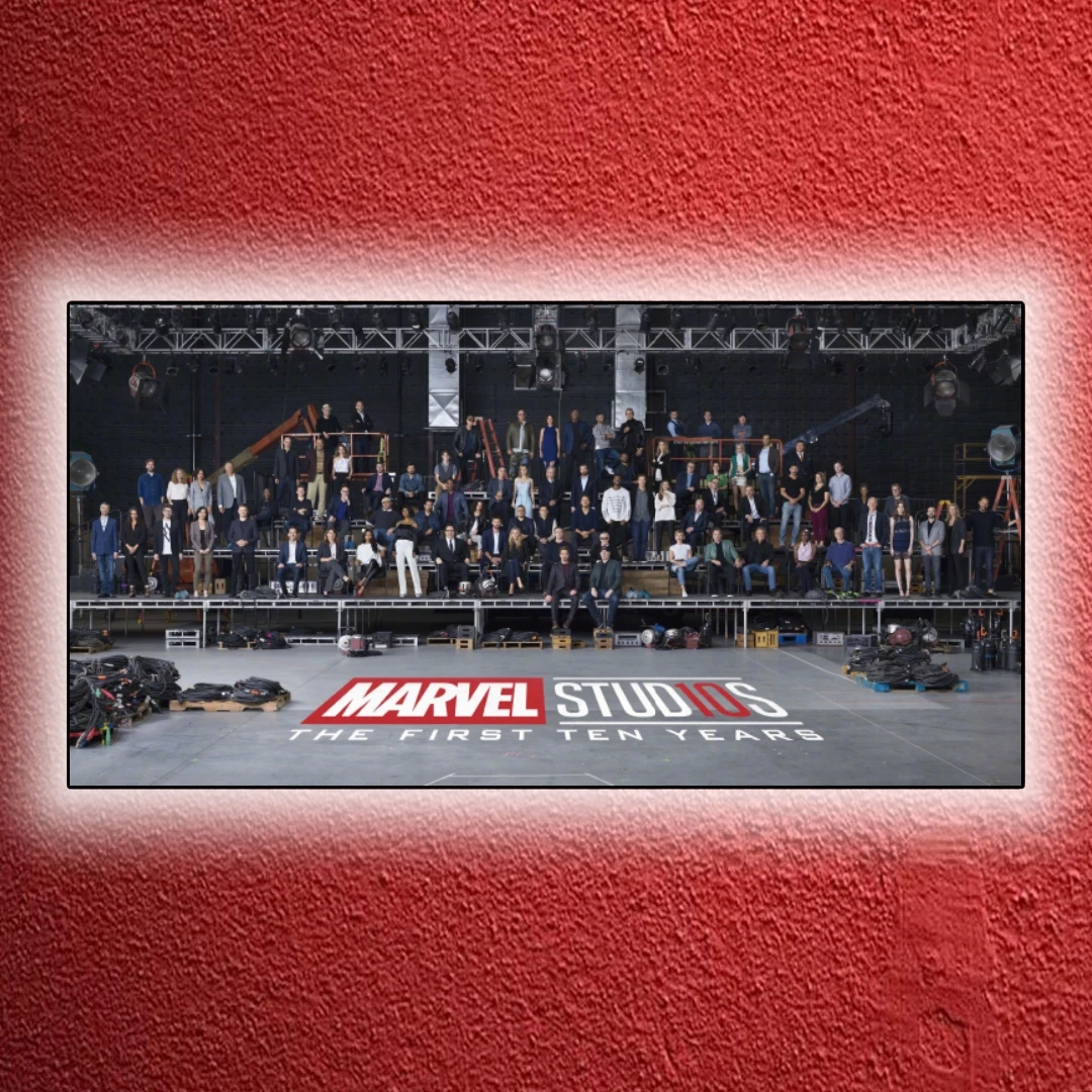 [F12漫威十周年装饰画墙贴卧室宿舍背景墙贴动漫高清墙面PVC40*80