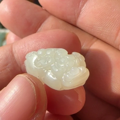 和田玉颈饰未镶嵌清*湾福利