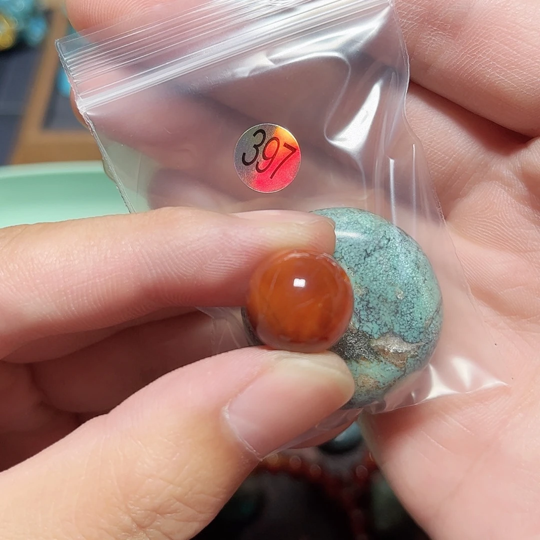 又***夏未镶嵌圆珠桶珠老型手串！！玛瑙/玉髓
