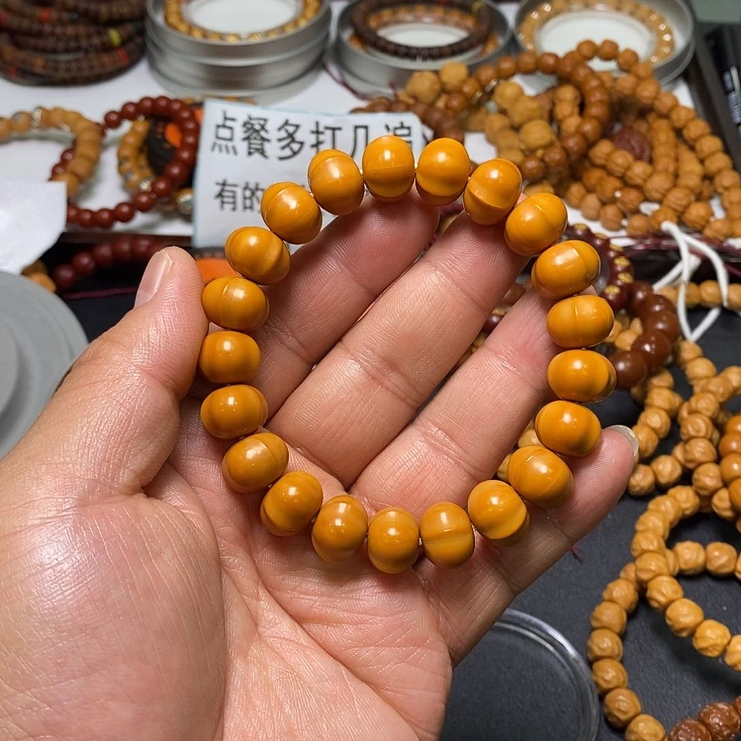 猴头核桃手串全品13左右三花鲨鱼鳍36号