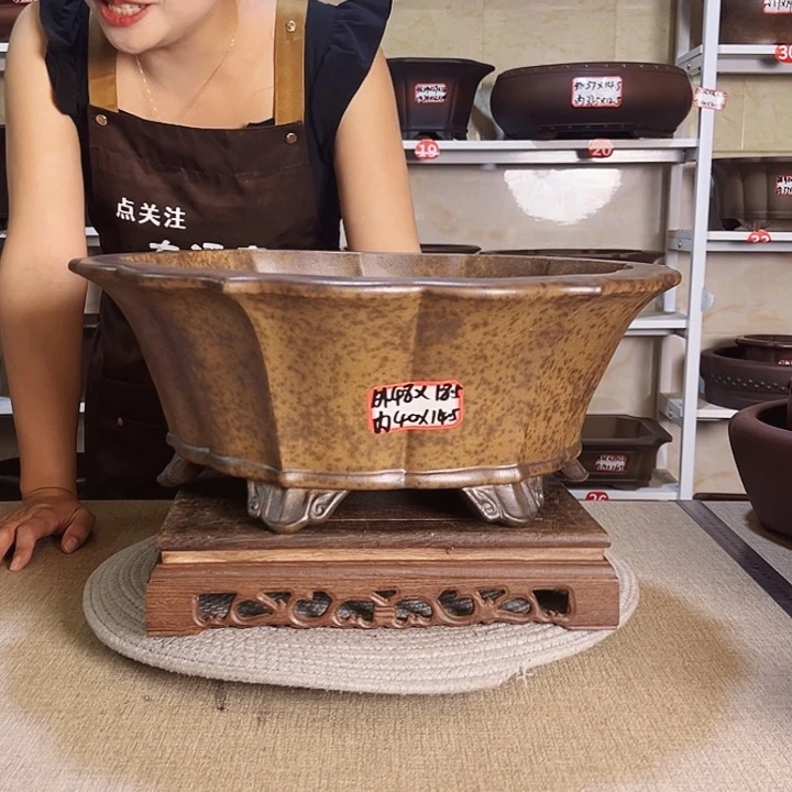 紫砂花盆紫砂花盆