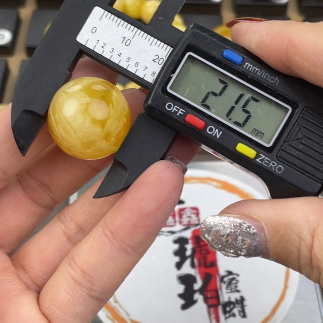 裸石琥珀未镶嵌微瑕444